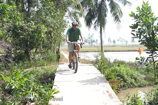 cycling, vietnam, mekong delta, holiday